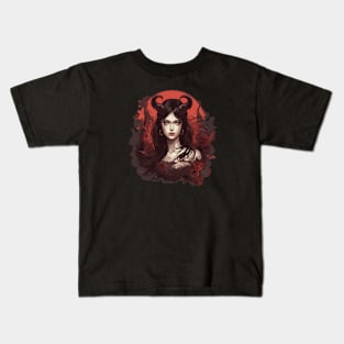 Moon Demon Kids T-Shirt